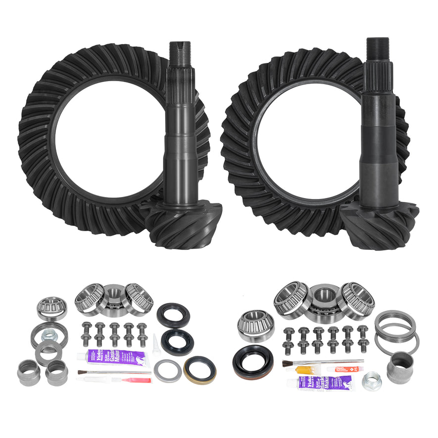 Yukon - YGKT008-488-3 - Ring & Pinion Gear Kit Package Front & Rear with Install Kits - Toyota 8.2/8"IFS
