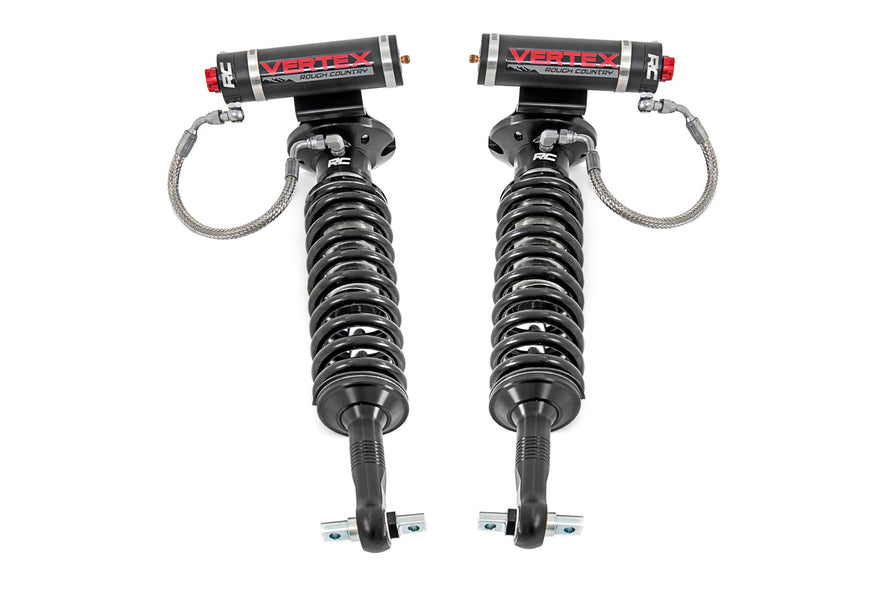Ford Front Adjustable Vertex Coilovers For 14-21 F-150 4WD for 3.0 Inch Lifts Rough Country