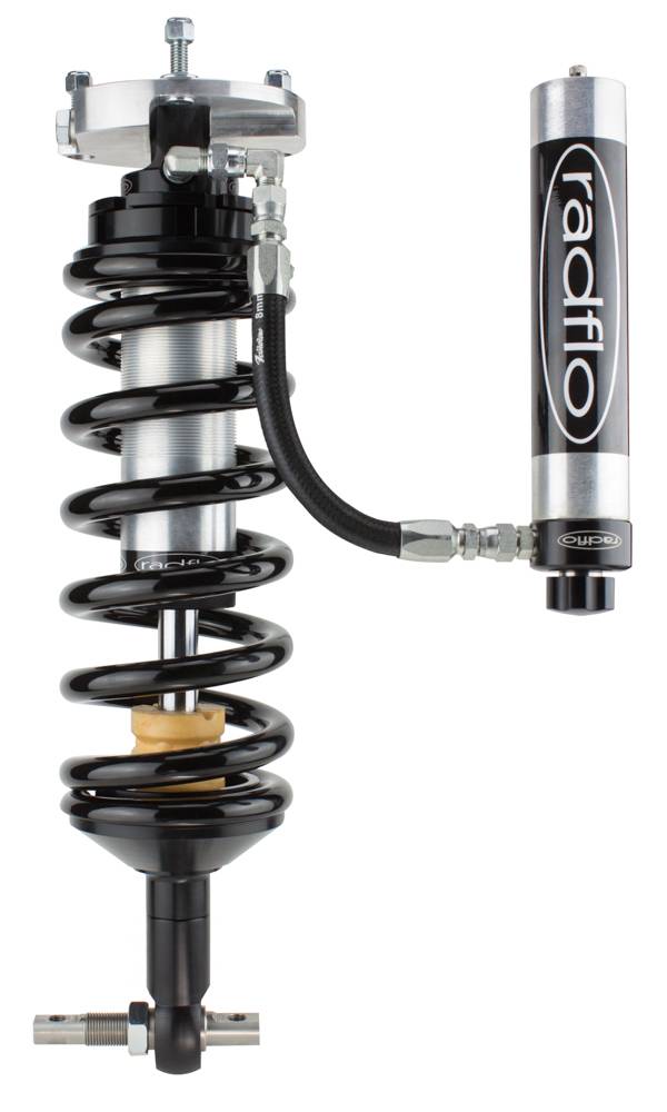 2.5 Inch Front Coil-Over Shocks for 2009-2013 Ford F150 4WD OE Replacement W/Remote Reservoir Radflo