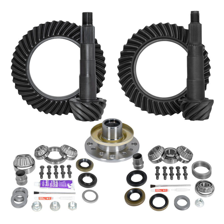 Yukon - YGKT002-529 - Ring & Pinion Gear Kit Package Front & Rear with Install Kits - Toyota 8/7.5R
