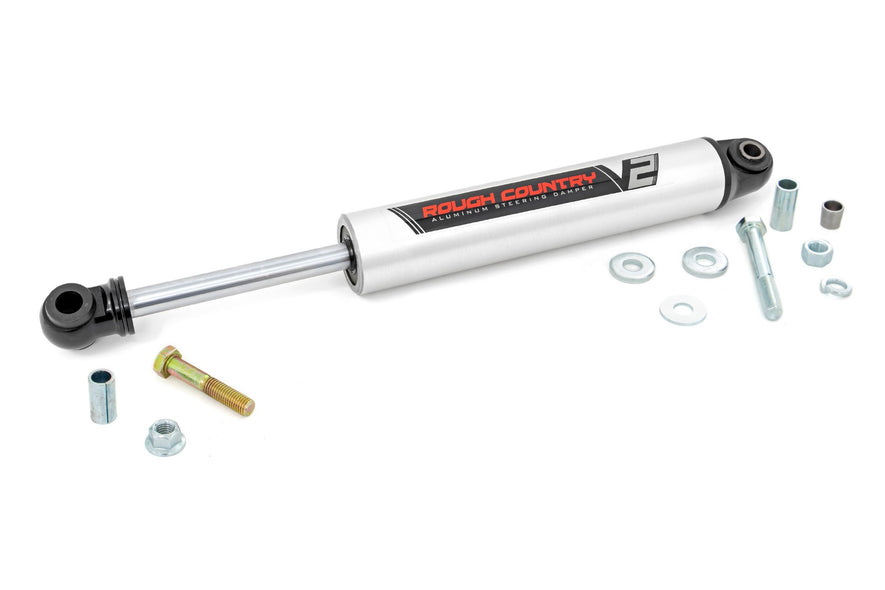 V2 Steering Stabilizer 11-15 Chevy/GMC 2500HD/3500HD Rough Country