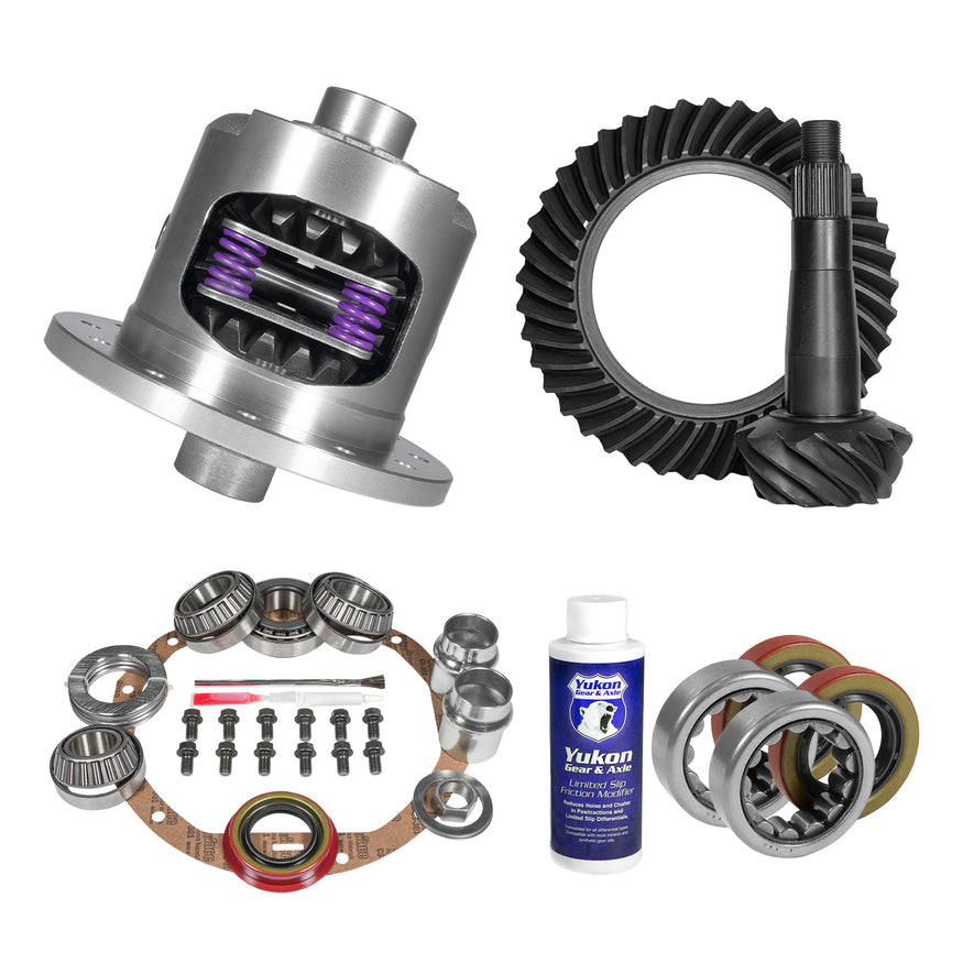 Yukon - YGK2323 - Kit contains a ring and pinion set, positraction unit, and installation parts