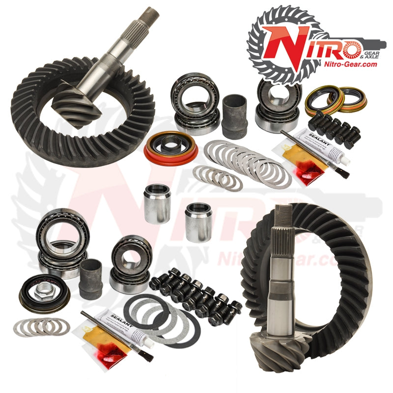 03-09 Toyota 4Runner FJ Hilux Tacoma E-Lock 4.56 Ratio Gear Package Kit Nitro Gear and Axle